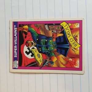 Marvel Comic Trading Card # 81 Red Skull